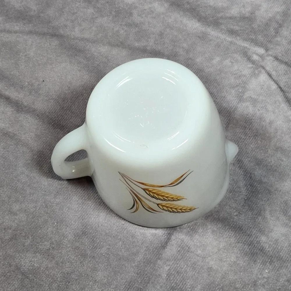 1950s Vintage‎ Fire King Oven Ware Creamer - Wheat